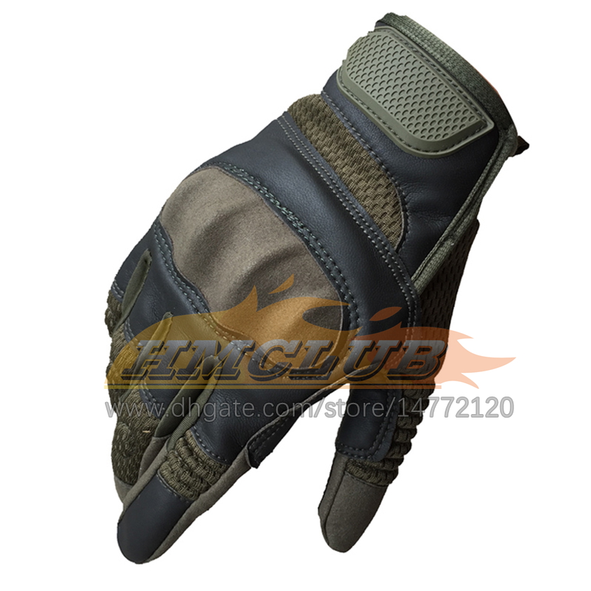 ST297 Peksk￤rm PU L￤der Motorcykelhandskar Skyddsutrustning Motorcykel Moto Motocross Racing Biker Riding Gloves