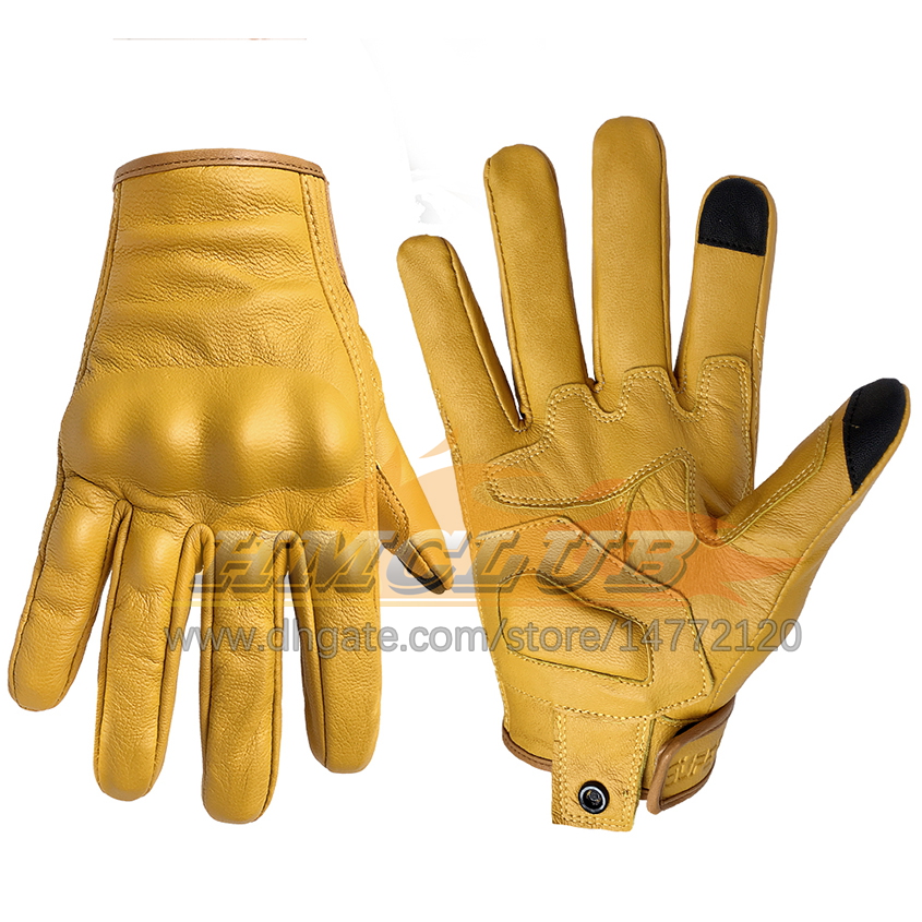 ST299 Motorcycle Gloves Women XS S M Leather Touch Summer Motor Guantes Cycling Glove Small Female Motocross Motorbike