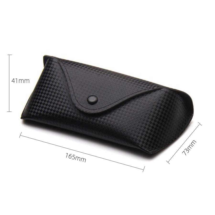 Fashion Classic Brown Black Sunglasses Soft Cases Retro Design Leather Glasses Box lunettes gafas Eyeglasses Case High Quality