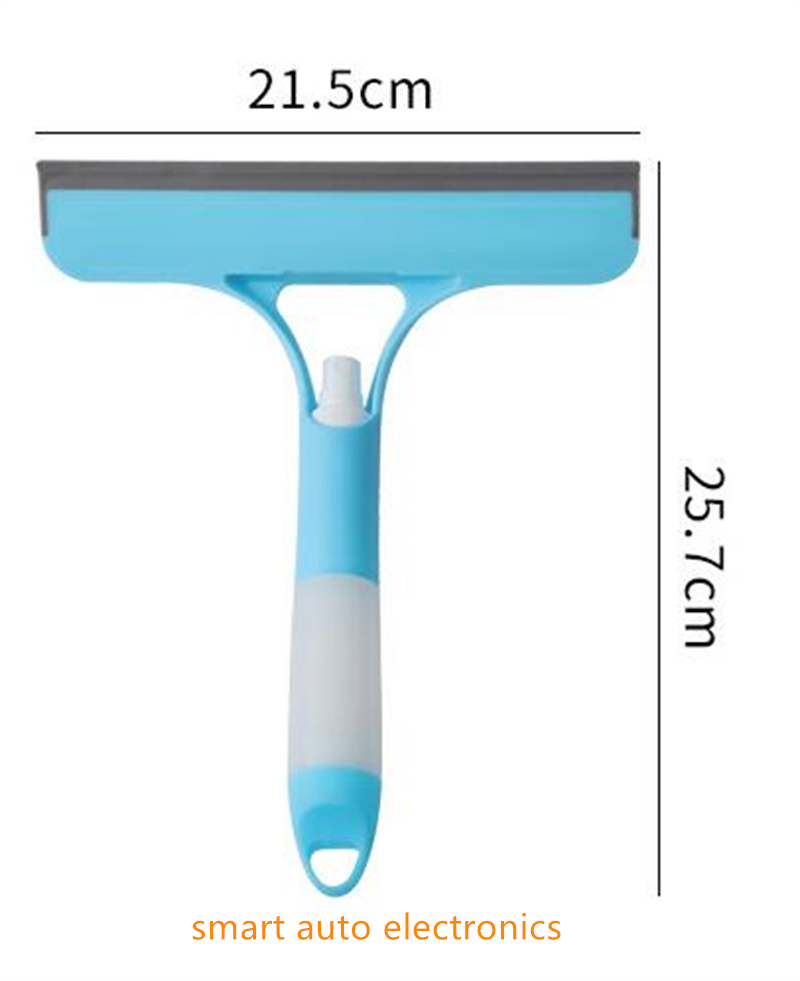Household Cleaning Brushes Floor Squeegee Wiper With Silicone Blade Holder Hook Car Glass Bathroom Mirror Shower Cleaner Windows Glass Scraper
