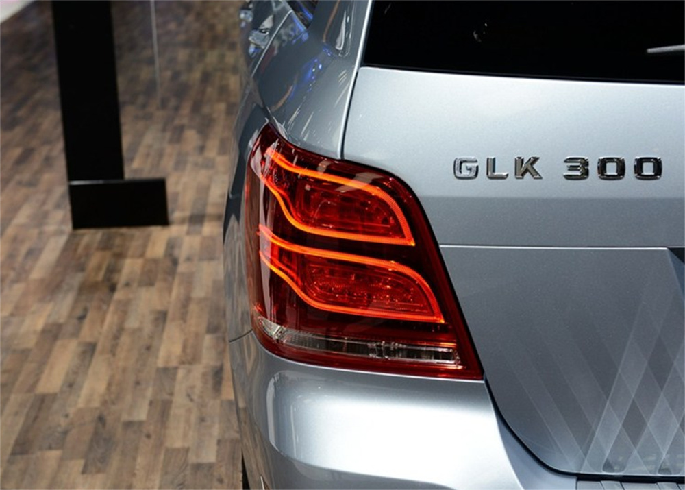 カーテールライトアセンブリフォグブレーキリバースパーキングランニングリアランプベンツGLK300 LEDテールライト2007-2015 GLK200 GLK260 X204