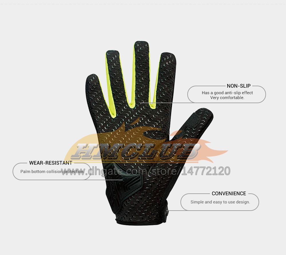 ST507 Motorrad Handschuhe Sommer Atmungsaktive Mesh Moto Handschuhe Volle Finger Motocross Off-Road Racing Handschuhe Männer Motorrad Handschuh