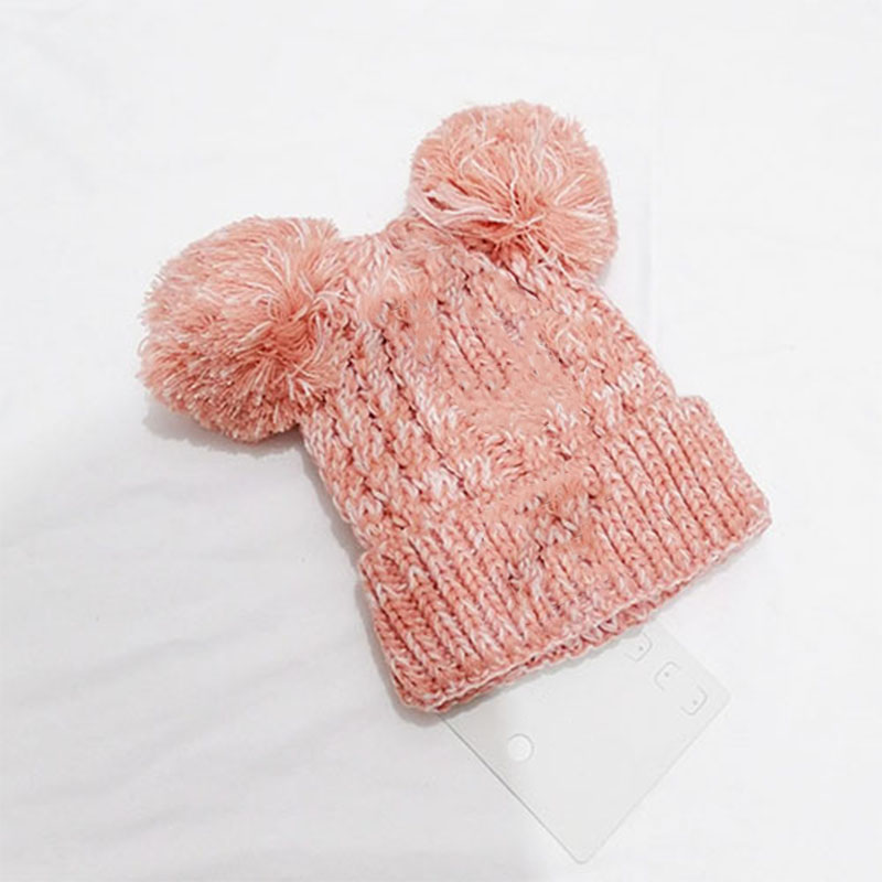 Baby Designer Hat Boys And Girls Kids Caps Fashion Autumn Winter Warm Knitting Bunny Casual Bag Ear Versatile Warm Children's Wool Cap Factory Outlet