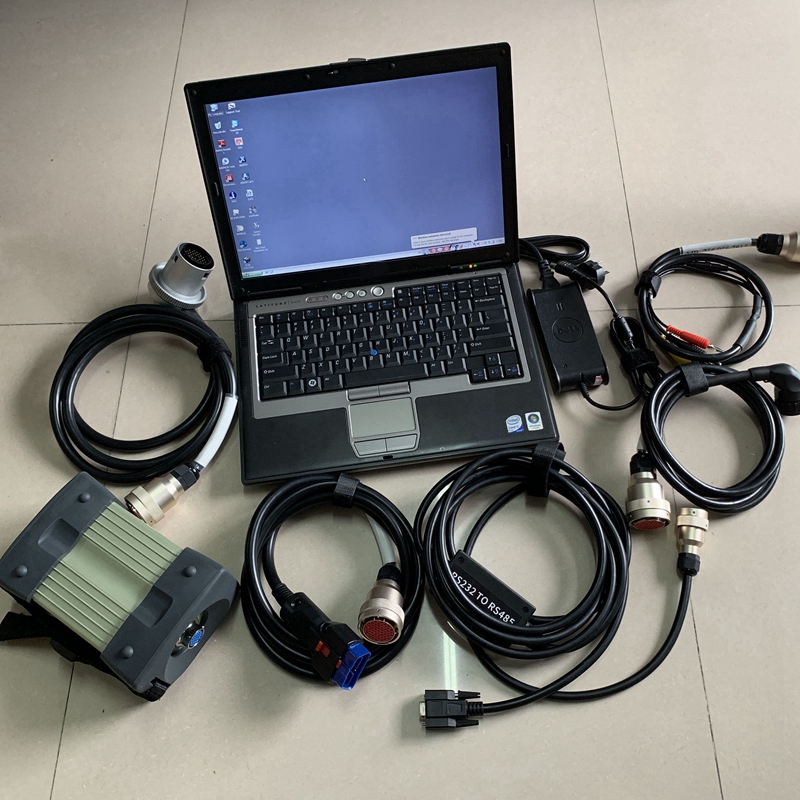 MB STAR C3 SD 3 Verktyg med programvara installerad v￤l i den anv￤nda b￤rbara datorn D630 4G 360GB SSD f￶r Benz Mercedes Auto Diagnostic Tool 3in1 Ready to Use