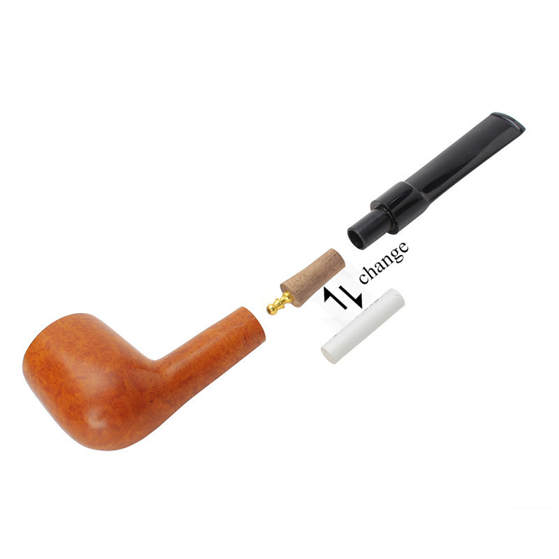 Pipes à fumer Muxiang, accessoires à créer soi-même, élément filtrant, conversion 9 à 3 avec élément métallique de 3mm de long