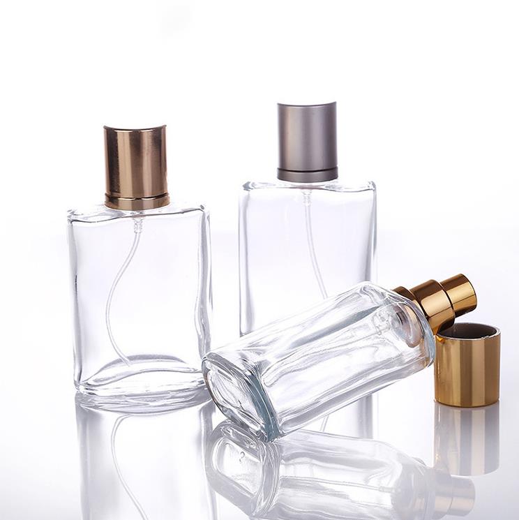 Kryształowy szklany spray Butelka Perfum Przezroczysty Atomizer Grube szklanie pustego opryskiwacza perfuma-butelka Sn298