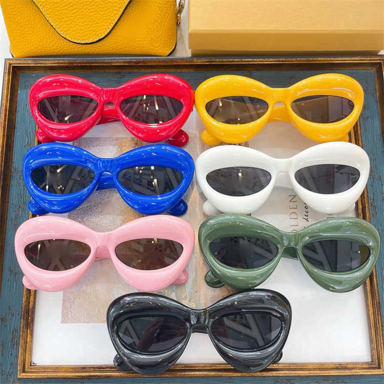 Designer Sunglasses l Luoyijia Lip Plate Individuality Network Red Ins Same Lw40097230L