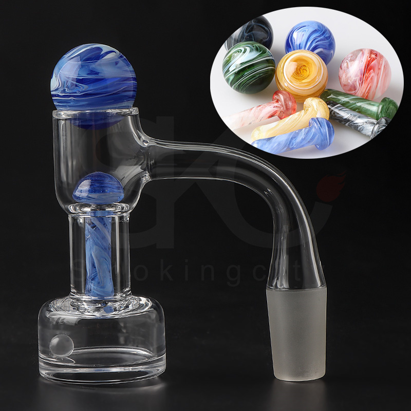 Spinner automático Terp Surper Quartz Banger Smoke Full Solded Borge Unhe