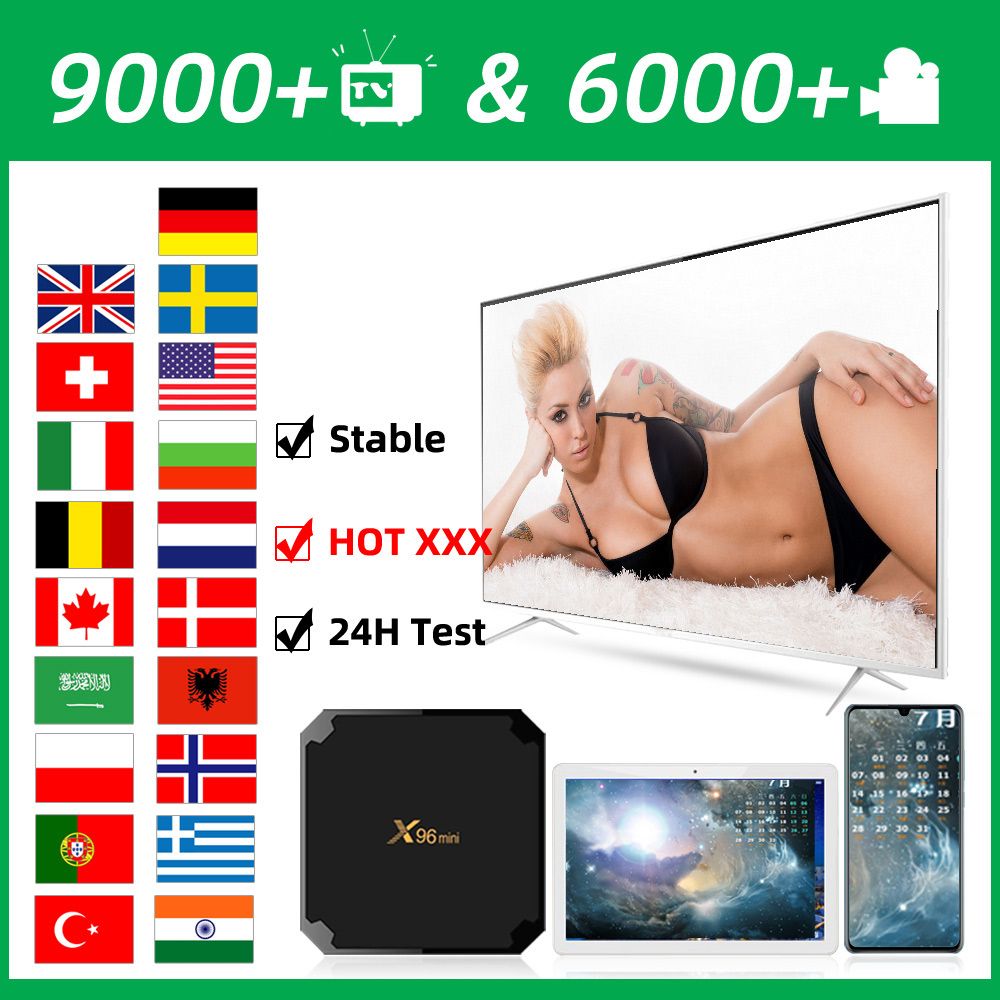 Smart Android TV Box Protectors in World Europe Francia Francia Africa Turquía India USA UK Canadá para Live VOD IP M3U TV Link