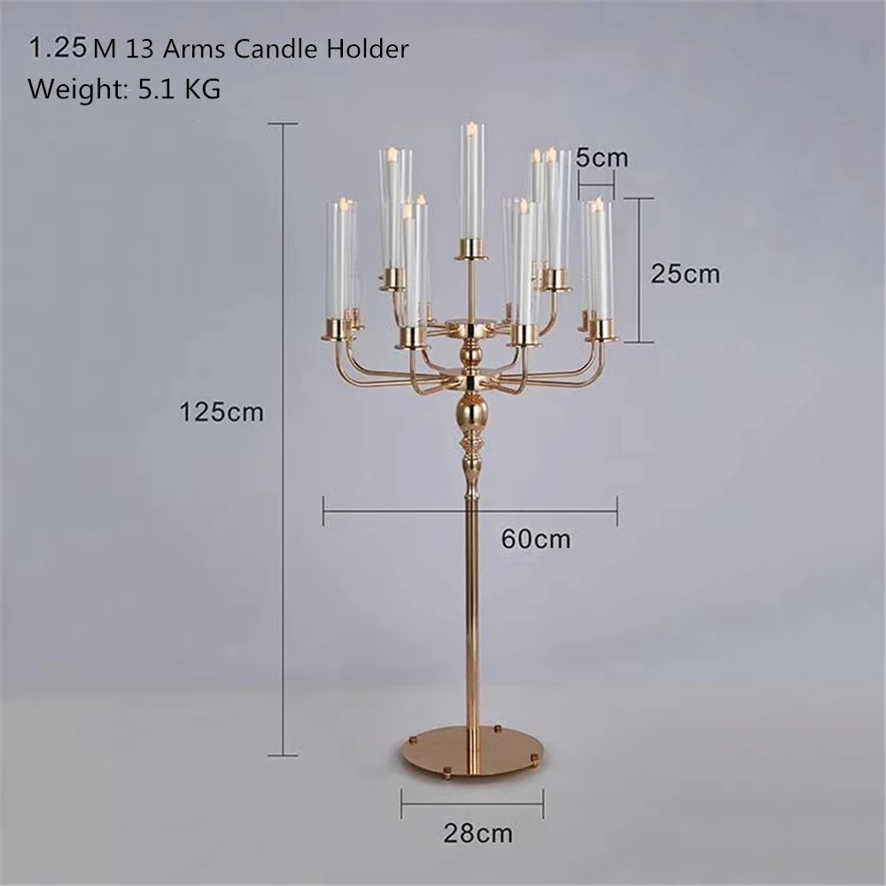 Держатели свечей Candelabras Свадебный стол.