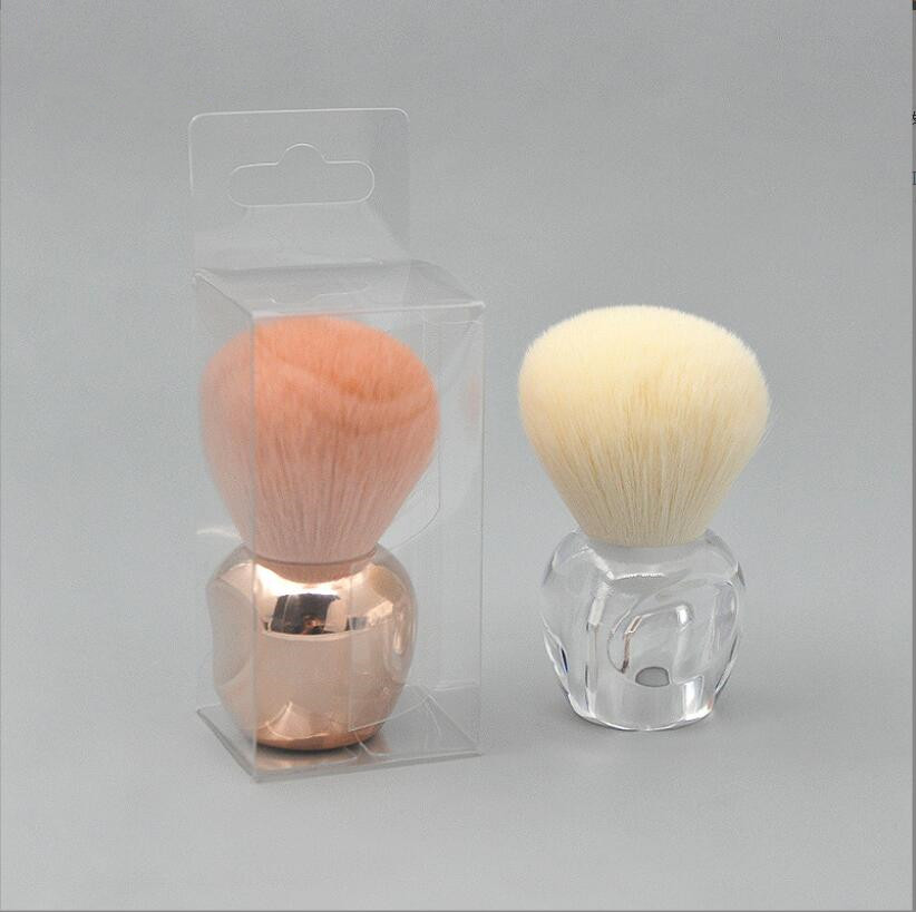 MakeUp Brushes Mini Apple Kabuki Powder Brush Blush Foundation Brush pink