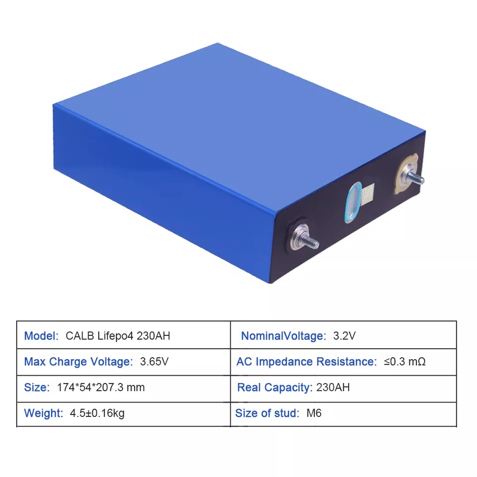 Grad A 230 AH LIFEPO4 Prismatiska solbatterier LFP LF230 Helt ny 32V 280AH 240AH 310AH 320AH 202AH 3.2V CALB/CATL 230AH LIFEPO4 Battericell