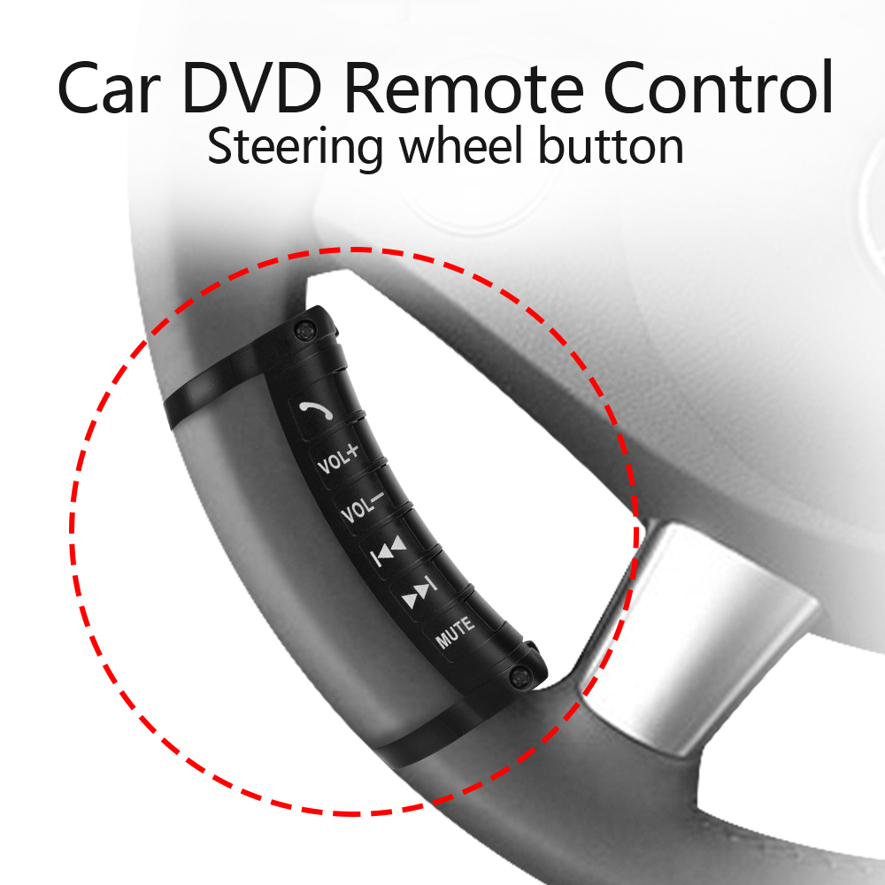 Управление рулевым колесом DVD 2DIN Android Window Bluetooth -кнопка универсальное беспроводное рулевое колесо пульт дистанционного управления