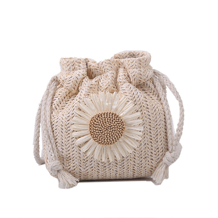 Sacs fourre-tout de styliste pour femmes, sac à main de mode, chaîne multicolore tissée à fleurs, sac à bandoulière polyvalent avec boucle