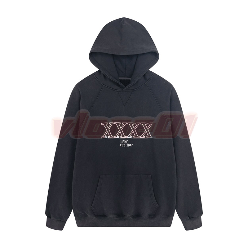 Mens Fashion Letter Embroidery Hoodies Designet Classic Hooded Sweaters Men Women Casual Loose Sweatshirts Size XS-L