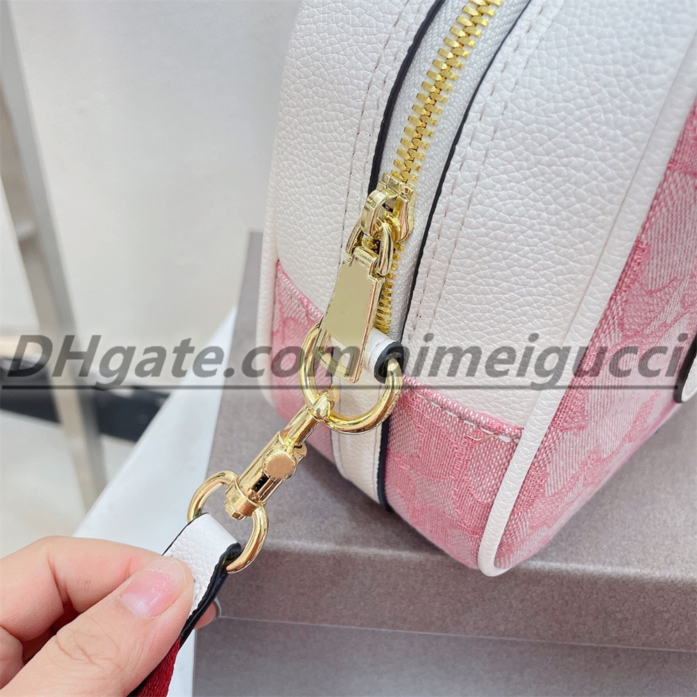 أعلى حقيبة قماش من الجلد الطبيعي لقطة شاشة مصمم الأزياء Ladie Handbag الشهيرة Mini Camera Small Crossbody Bags Women Luxury Shoulder Bags Messenger