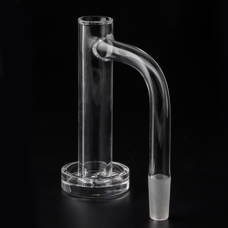 Beracky Two Styles Smoking Full Weld Control Tower Quartz Banger Beveled Edge Nails With 20mmD Diamond Cap Ruby Sapphire Pillar For Glass Water Bong Dab Rigs Pipe