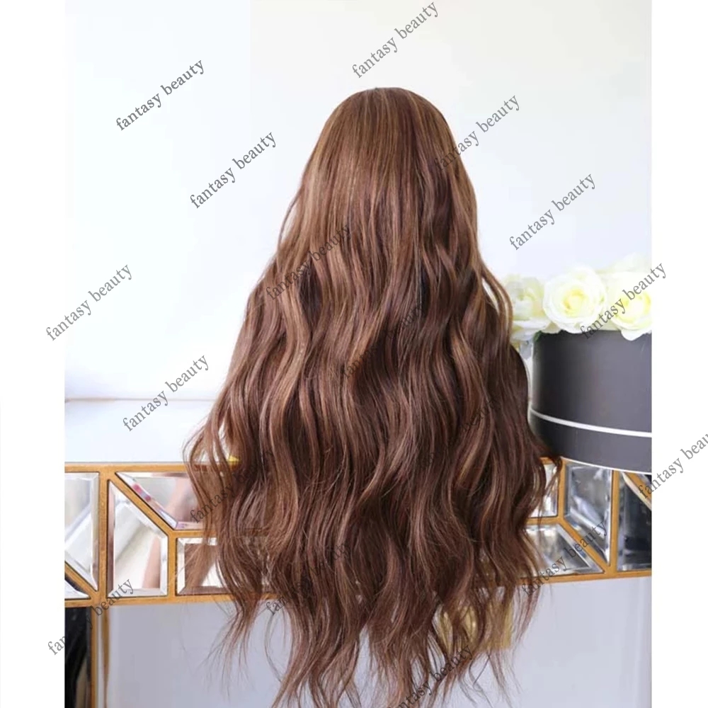 100% Remy Human Hair V Part Wigs With Clips Auburn Brown Middle U Wig Glueless Loose Wave Half Wig Unprocessed Virgin Hairs 200%