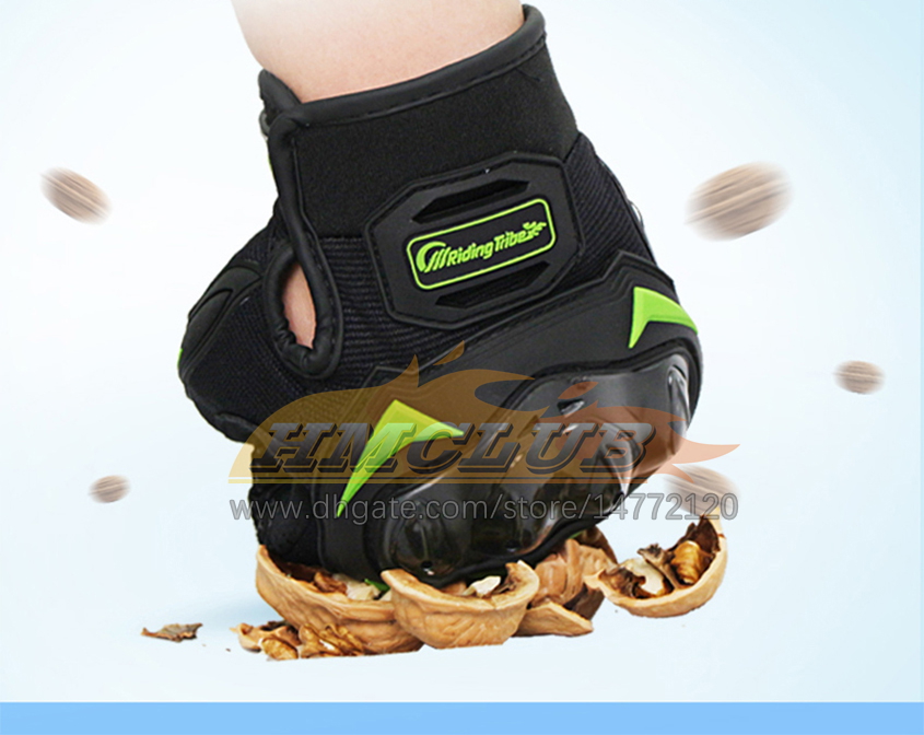 ST415 Motorradhandschuhe Tragbare Moto Motocross Atem Touchscreen Racing Motorrad Fahrrad Schutzausrüstung Sommer rutschfester Handschuh