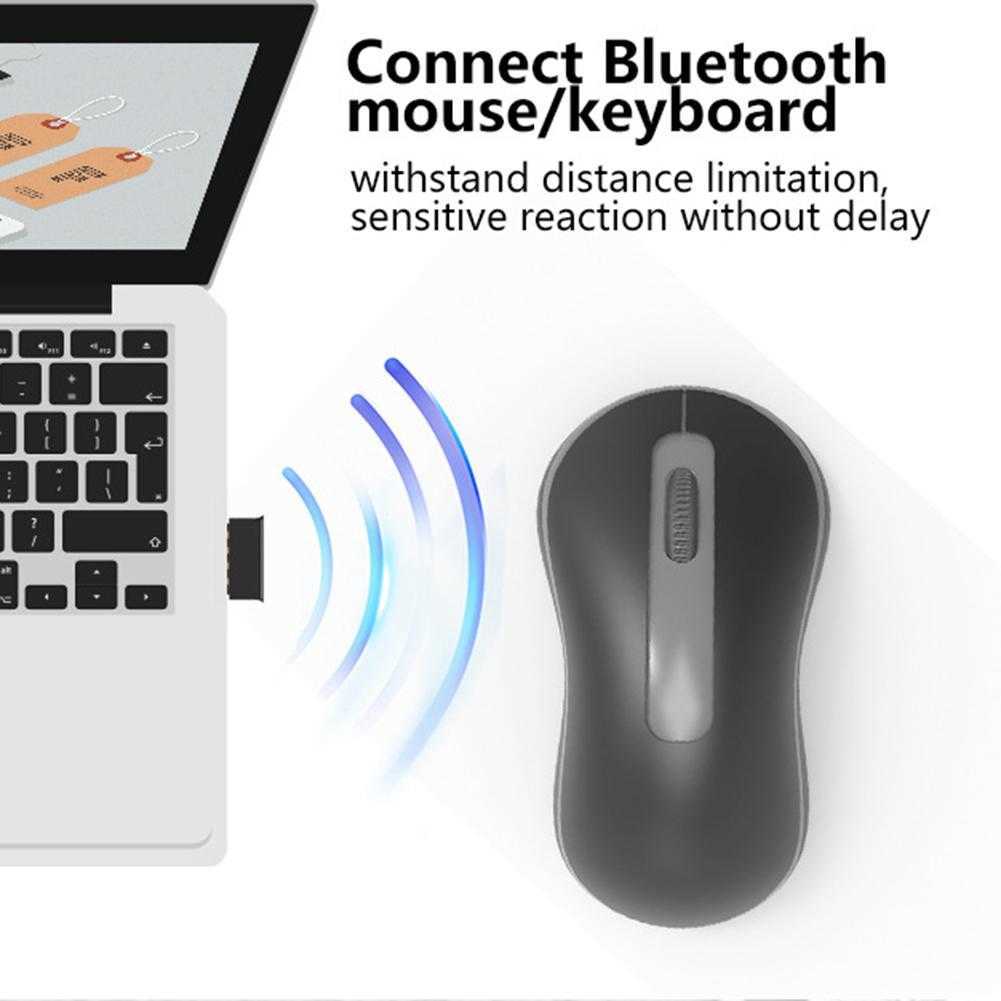 BluetoothアダプターMini Bluetooth 5.0レシーバーBluetoothドングルサポートWinows Linux Vista Mac OS用ラップトップタブレットコンピューター