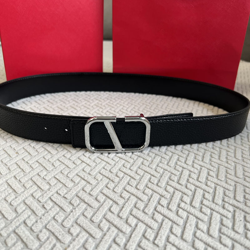 Cintura di design cintura in pelle stile minimalista alla moda larghezza 3,8 cm 3 stili disponibili uomo bello buono bello
