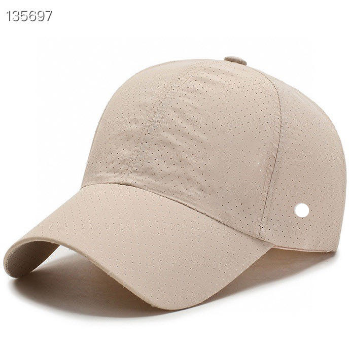 LU-2019003 Adjustable Snapbacks Unisex Hat Ponytail Baseball Hat Softball Hats Back Hole Pony Tail Glitter Mesh Women MenSunshine Cap Breathable