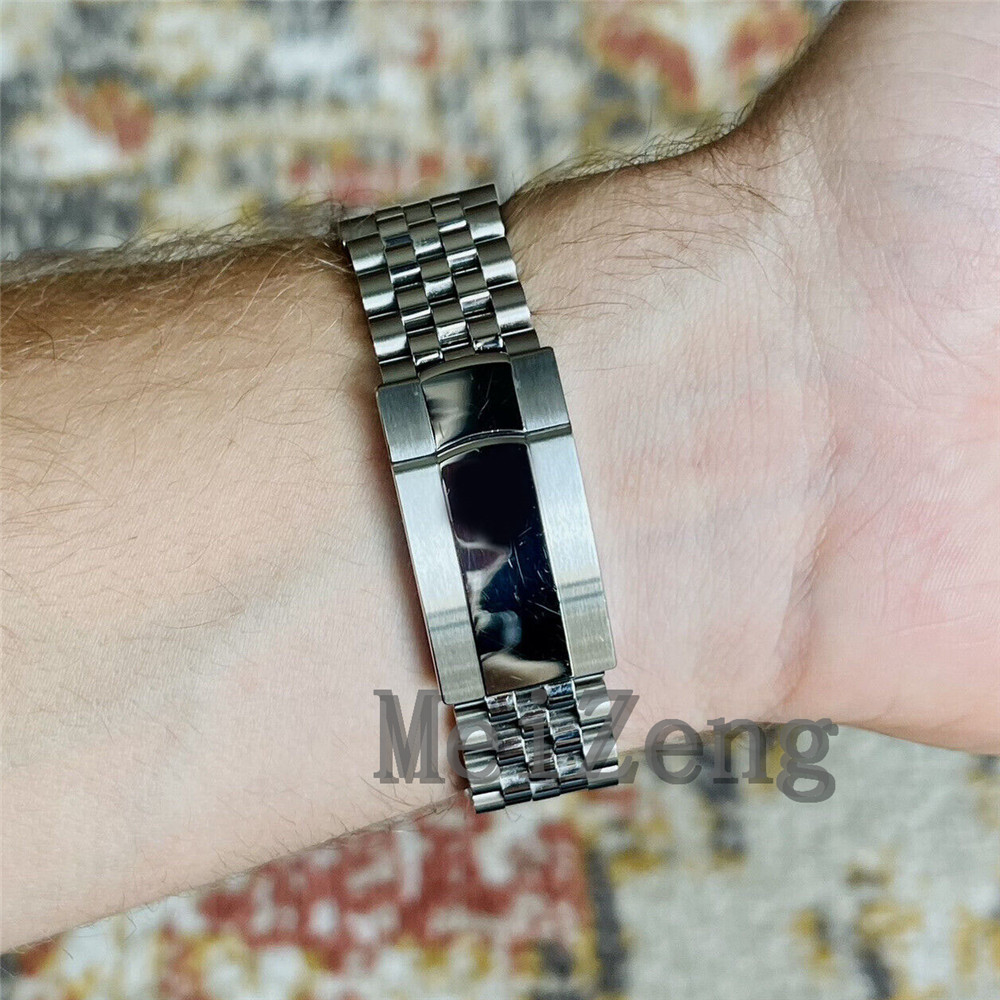Lyxig armbandsur 41mm Datejust 126334 Blue Index Jubilee Fluted Bezel Men's3235 Automatisk Watch200R