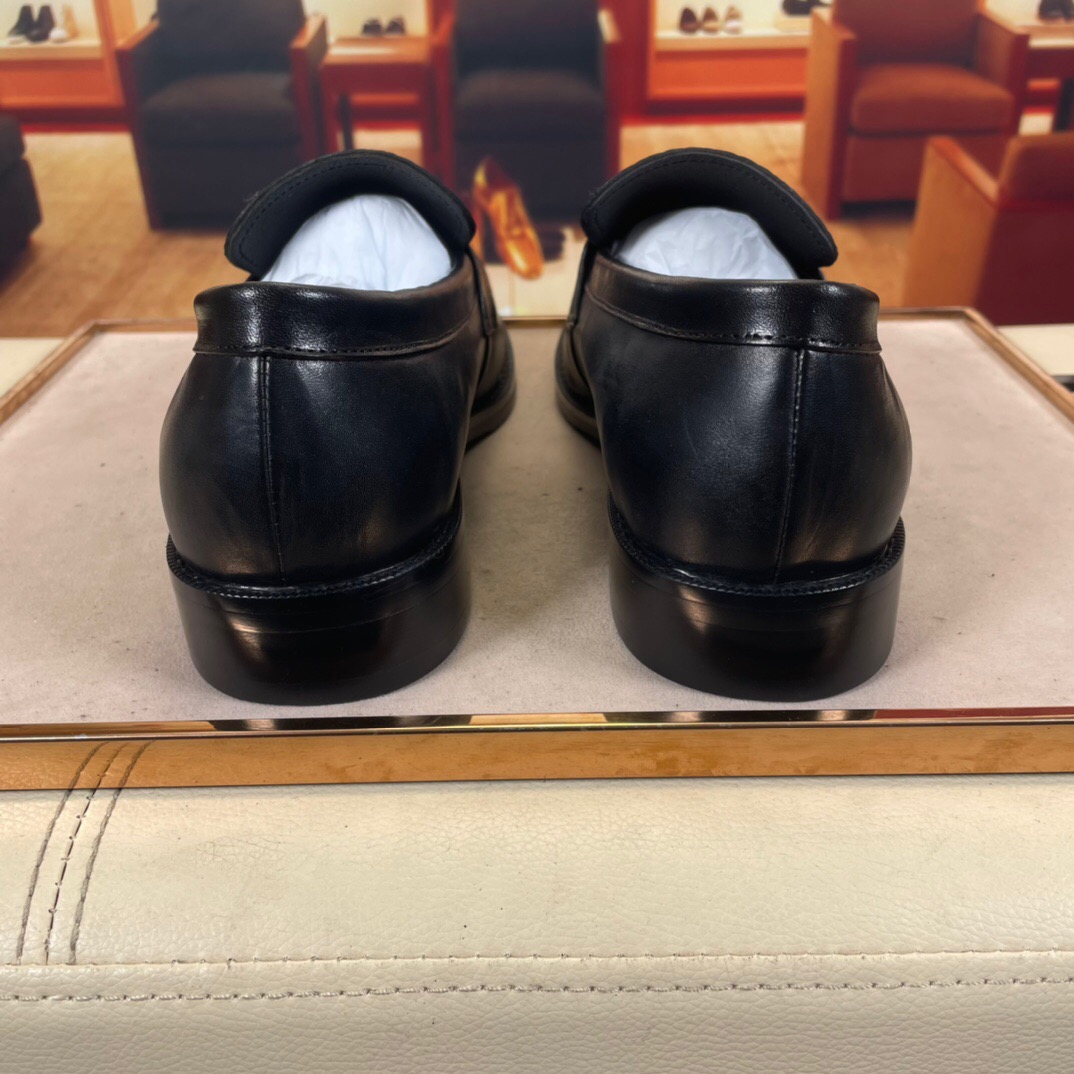Haute qualité 2023 messieurs chaussures habillées formelles hommes marque concepteur en cuir véritable chaussures hommes affaires Oxfords taille 38-44