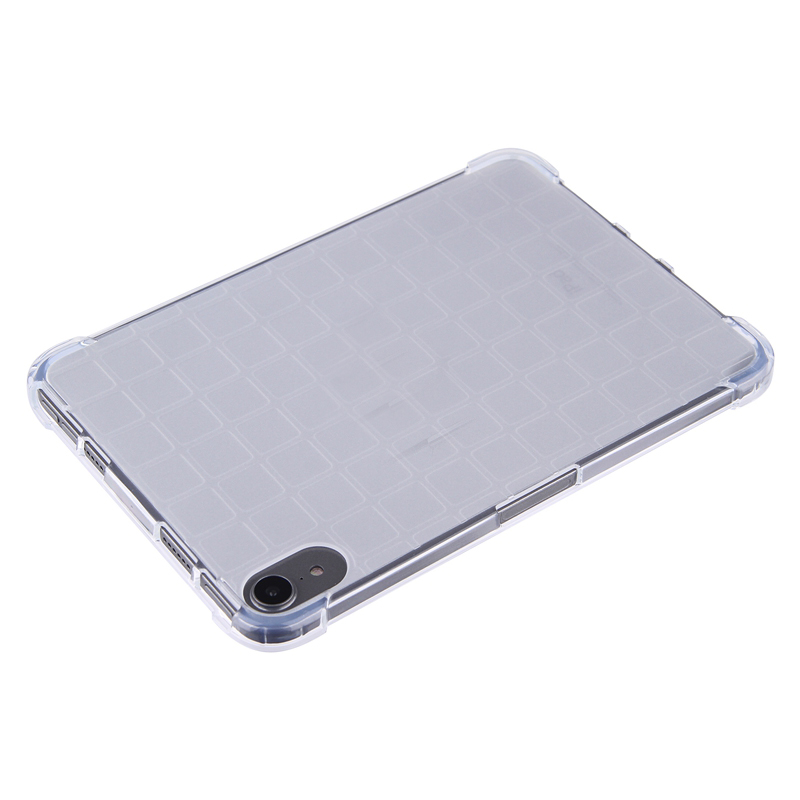 PLAID Gradient Soft TPU stötsäkra fall för iPad 10 10,9 tum 2022 Mini 6 1 2 3 4 iPad 2 3 4 5 6 Air 2 9.7 Pro 11 Air4 Air5 Luxury Clear Transparent Flexible Tablet Back Cover Cover Cover Cover Cover