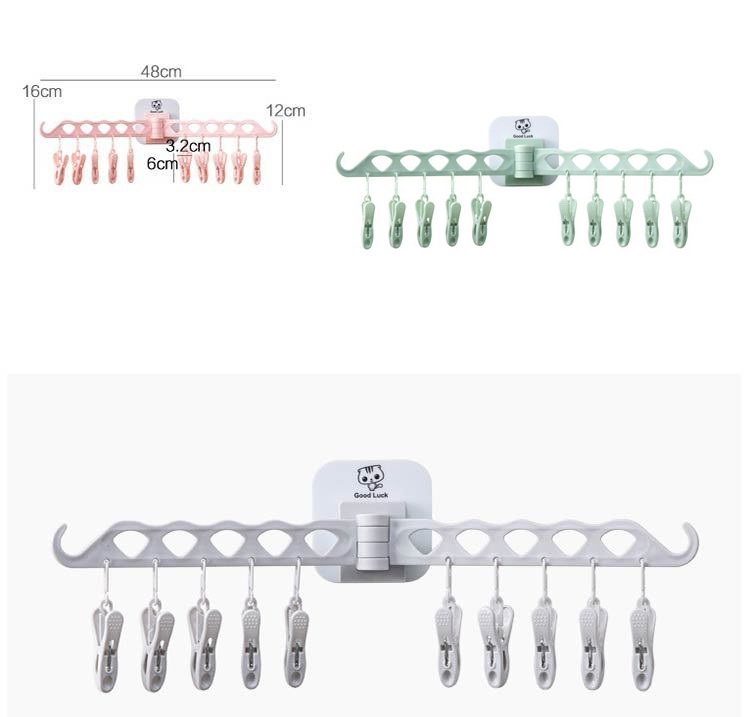 Titulares de armazenamento de organizador de calças racks para calça jeans saia 6 camadas calças cabides de pano salvo espaço dobrável cabide hh22-354