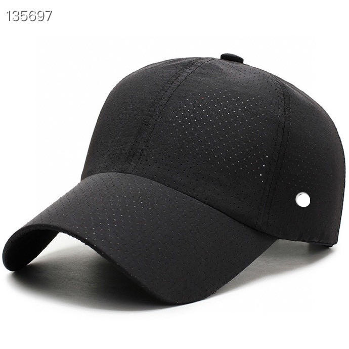LU-2019003 Snapbacks قابلة للتعديل للجنسين قبعة ذيل البيسبول قبعة الكرة اللينة القبعات الخلفية ثقب المهر بريق بريق الشبكة النساء مينسون 319O