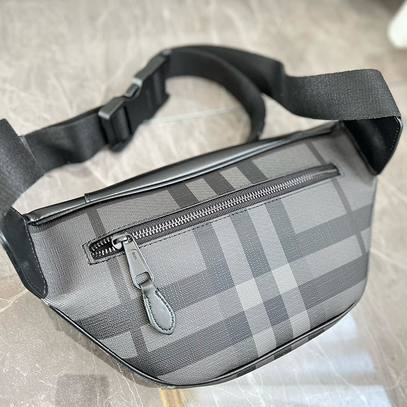 Yeni çıkarılabilir çapraz gövde kalça eğimli omuz çantası unisex fanny paketi bel çantası erkek tuval kapalı çantalar çok cep bur gri zil p320k