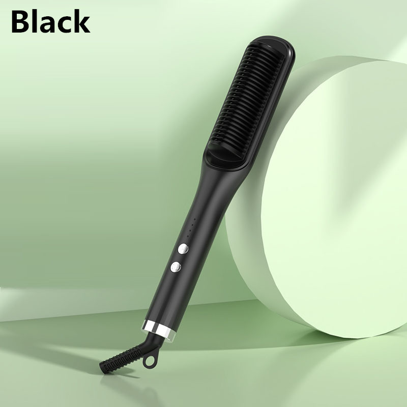 New Hair Straightener Comb Fast Heating Curling Iron Styler Multifunctional Dry Wet Use Electric Combs For Daily