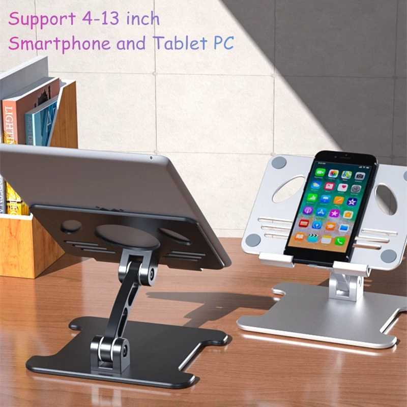 Car Tablet Stand Desktop Adjustable Stand Foldable Holder Dock Cradle For IPad Pro 12.9 11 10.2 Air Mini 2021 Samsung Xiaomi Huawei