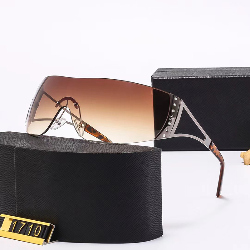N84 Nya modedesigner Sunglass Women's Men's Advanced Solglasögon finns i många färger