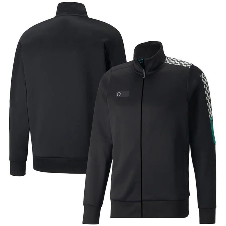 Offizielle F1-Teamuniform. Herren-Formel-1-Rennjacke, lässige Sport-Reißverschlussjacke