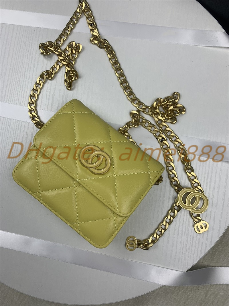 Topquality Luxury Designer Sacs Sacs portefeuille Fashion Key Portefeuilles Morceaux décontractés Posses Classic Card Cartes Femmes Cross Body Band Purse 232i