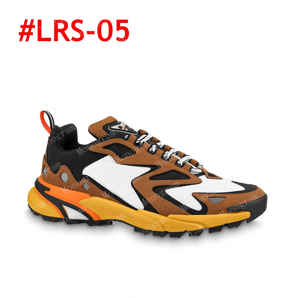 2023 Runner Sneakers Chaussures de course Brown Flower Women Sneakers Mens Mentille Femme Sneaker Girls Trainers Chaussure décontractée 9 couleurs avec boîte et sac à poussière COMPTENDRE QUATLY 38-45 # LRS-01