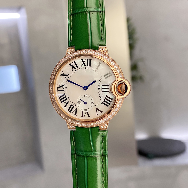 Watch Women Watches Quartz Movement Fashion Wristwatches Designer Wristwatch Montre de luxe Diamond bezel 36MM Ladies Wristwatch
