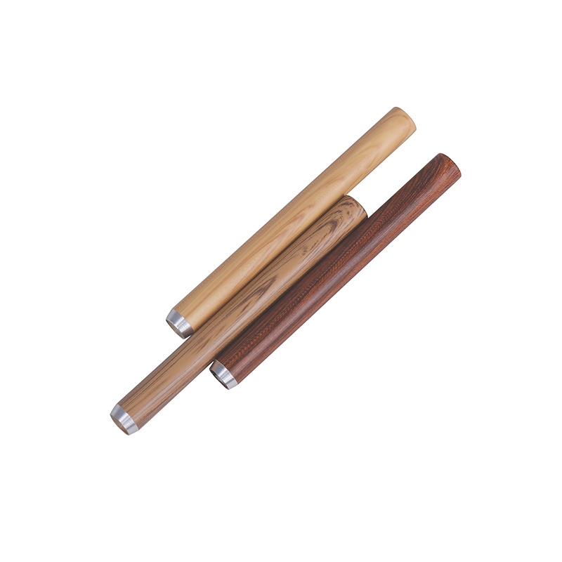 Cool Fumer Coloré Grain De Bois En Alliage D'aluminium Tuyaux Herbe Sèche Tabac Catcher Taster Bat One Hitter Cigarette Porte-Filtre Embouchure Mini Pirogue Tube Astuce