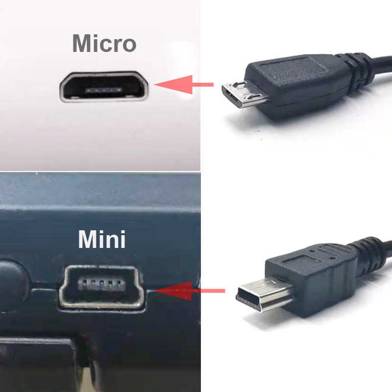 DVR Dash Kamera GPS Video Kaydedici Giriş DC 8V-36V için Mini Micro USB Araç Şarj Cihazı 3.5 metre 5V 3.4A 2 bağlantı noktalı