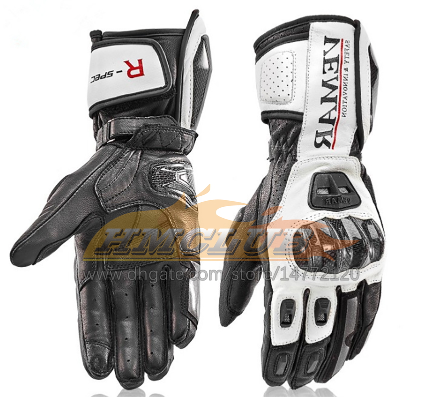 ST462 Long Motorcycle Gloves Men Leather Race Gloves Moto Gloves Motorbike Glove Size M L XL XXL