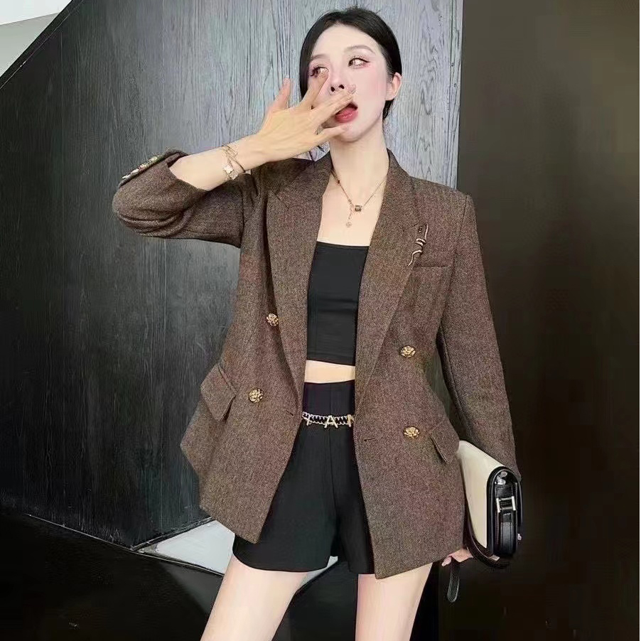 Fashion Women Suit Designer Clothes Blazer Nouveau Tops sorti E168