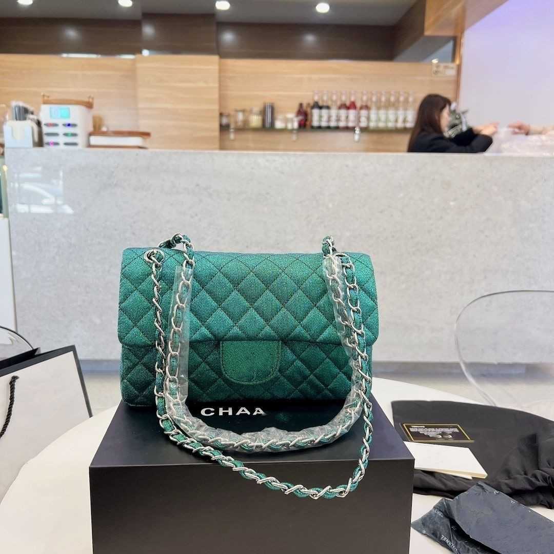 Women's Brand Designers Shoulder Bags New Diamond Embroidery Colored Sequins Dazzling Gradient Leather Portable Multi-function Cross-body Factory Direct Sales