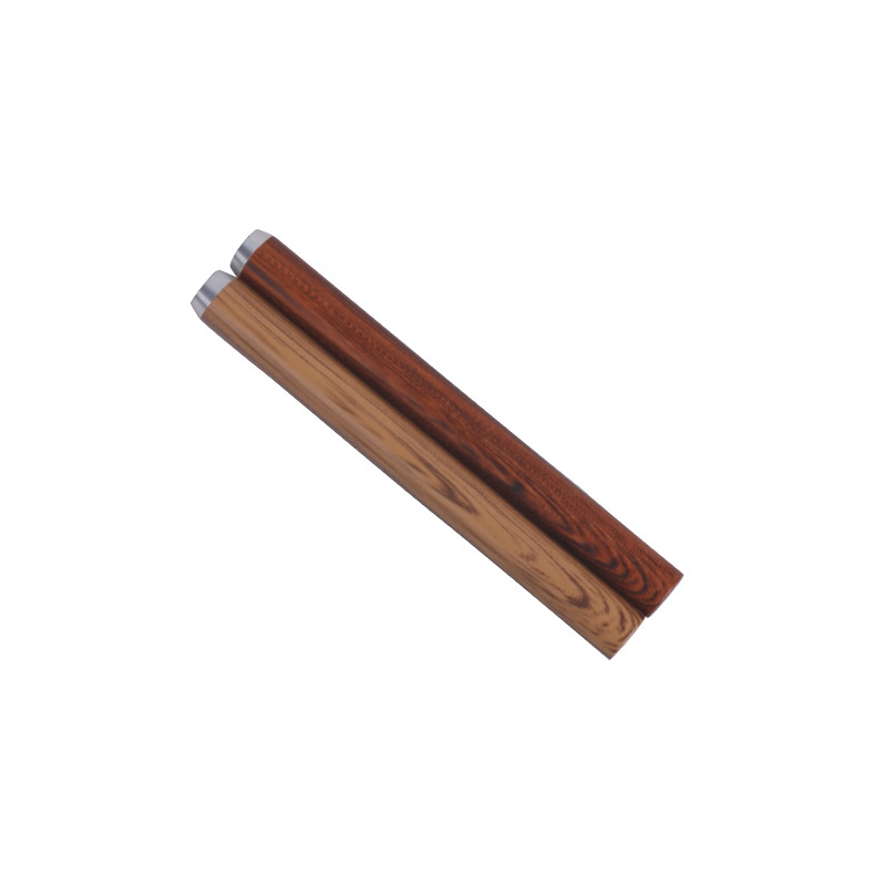 Cool Fumer Coloré Grain De Bois En Alliage D'aluminium Tuyaux Herbe Sèche Tabac Catcher Taster Bat One Hitter Cigarette Porte-Filtre Embouchure Mini Pirogue Tube Astuce