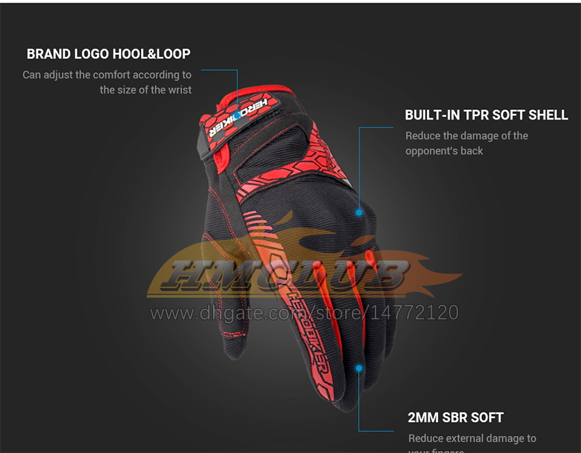 ST452 قفازات دراجة نارية الصيف تنفس Guantes Moto Touch Screen Motocross على الطرق الوعرة قفازات ركوب الدراجات النارية