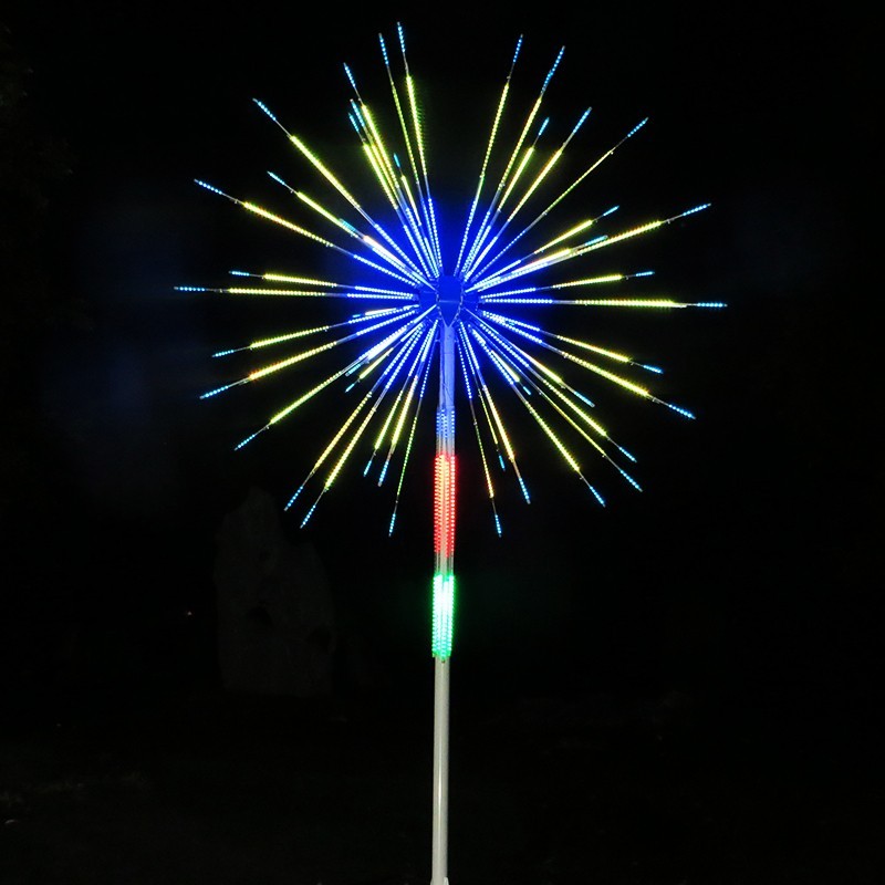 Lumière de feu d'artifice LED à couleur changeante de rêve, imperméable, lampe féerique pour arbre de noël, décoration de fête de Patio, de cour, de mariage, de noël, 220d