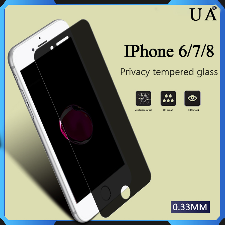 Пленка протектора экрана с конфиденциальностью полного клея для iPhone Samsung Galaxy A02S A03S A12 A32 A52 A72 4G 5G 9H Закрашенное стекло