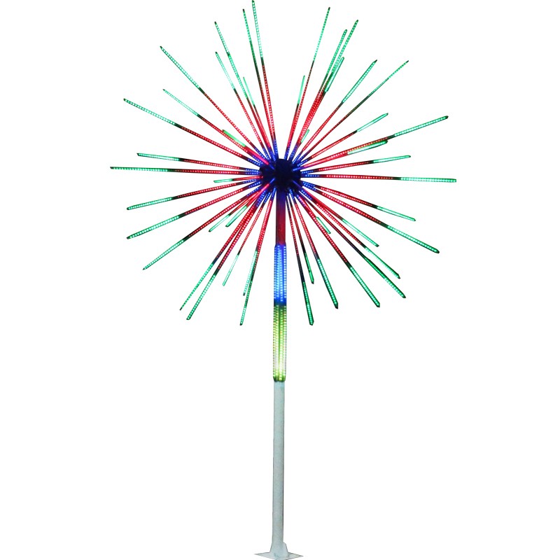 Lumière de feu d'artifice LED à couleur changeante de rêve, imperméable, lampe féerique pour arbre de noël, décoration de fête de Patio, de cour, de mariage, de noël, 220d