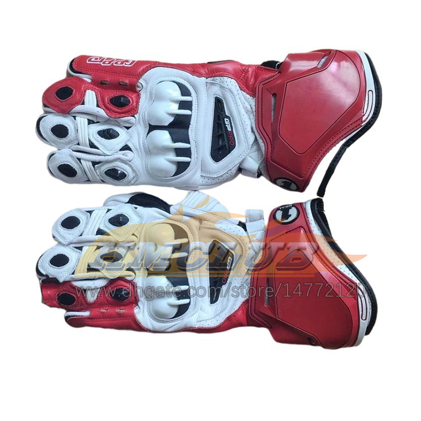 ST602 Nieuw in 6 kleuren 100% echte lederen motorfiets Lang racen Motor Motor Originele Cowhide Motocross Gloves